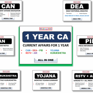 Current Affairs Analysis Course For 1 Year